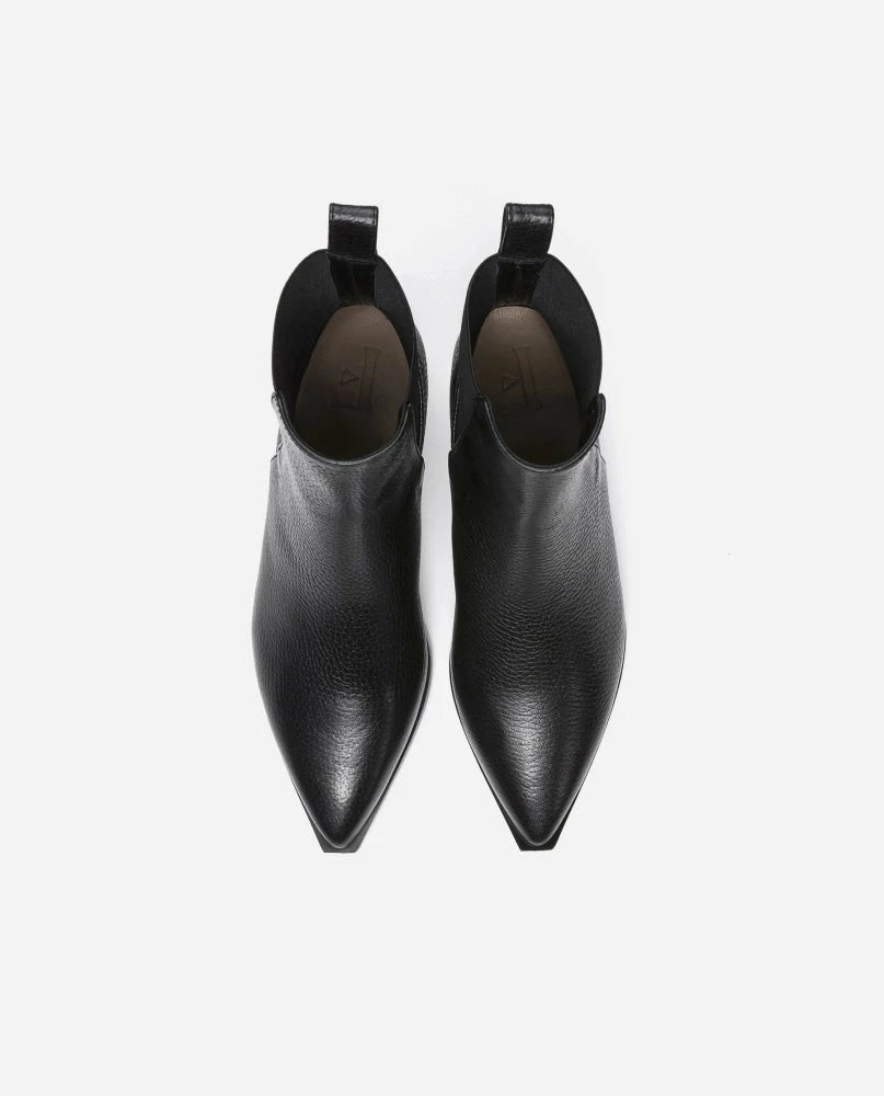 FLATTERED Willow Leather Black Boots SHOES 5 FLATTERED Willow Leather Black Boots SHOES