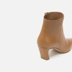 FLATTERED Xenia Leather Cognac Boots SHOES