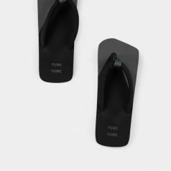 YUME YUME Xigy Asphalt Black Flip Flops