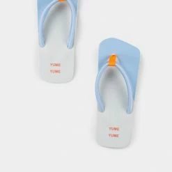 YUME YUME Xigy Claceir Grey Flip Flops 8 YUME YUME Xigy Claceir Grey Flip Flops