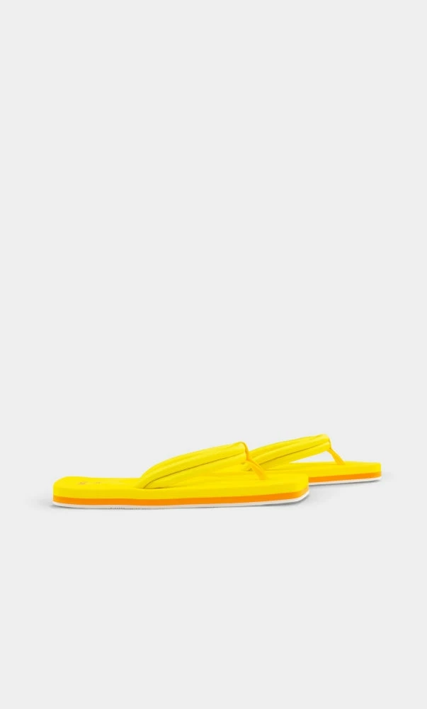 YUME YUME Xigy Cyber Yellow Flip Flops SHOES 4 YUME YUME Xigy Cyber Yellow Flip Flops SHOES