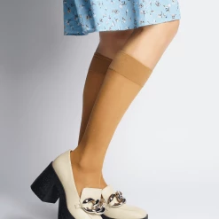 AKAADA Yo Off White Chunky Loafers NEW IN