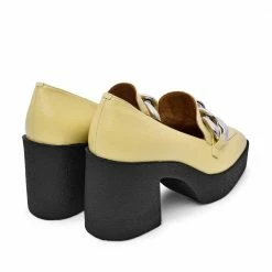 AKAADA Yo Pastel Yellow Chunky Loafers
