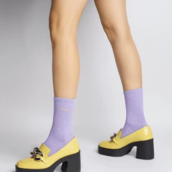 AKAADA Yo Pastel Yellow Chunky Loafers